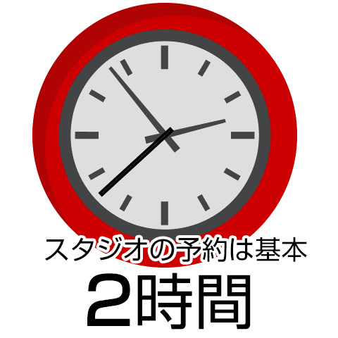 スタジオ料金の計算